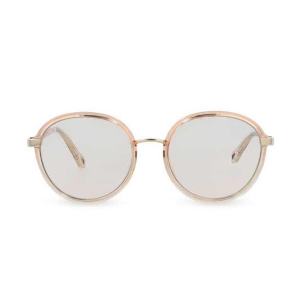 Chloe Round Aviator Style Sunglasses